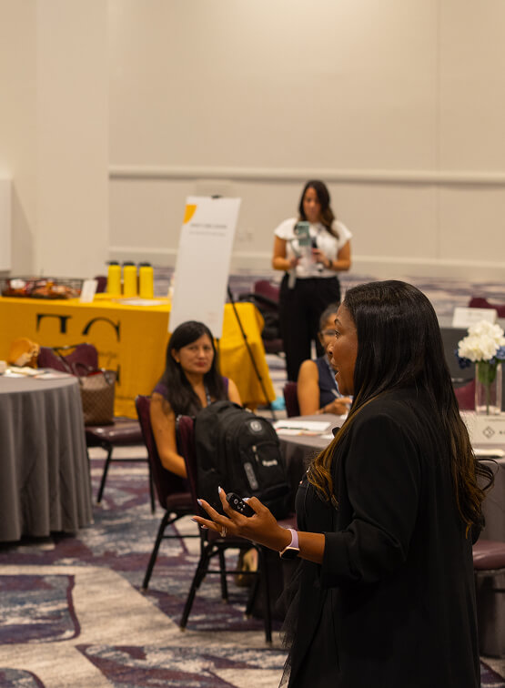 An intimate leadership coaching moment showing the emotional and intellectual stakes of change